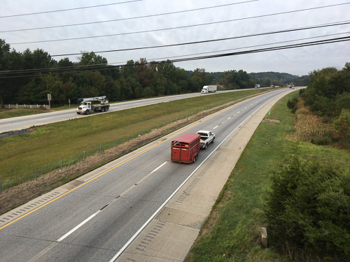 traffic on highway